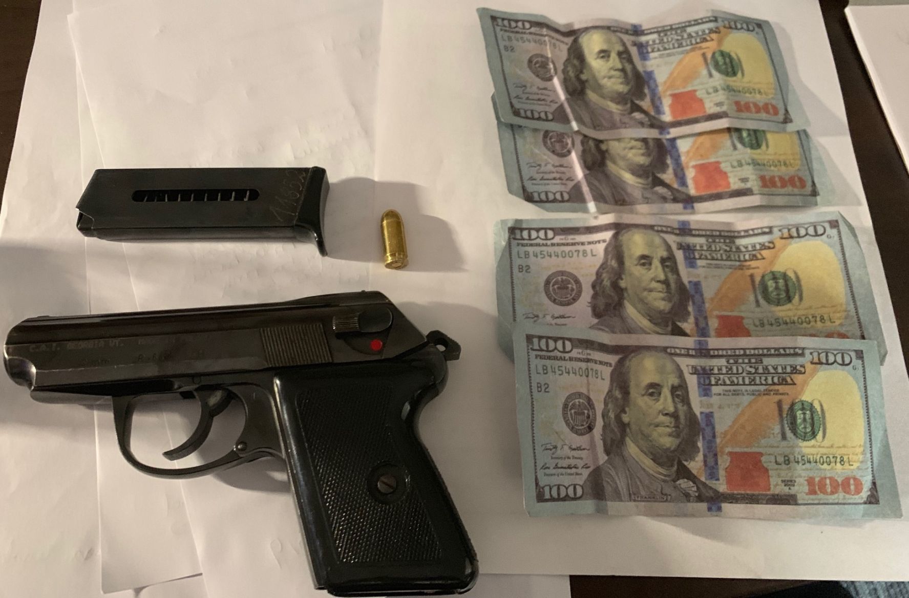 Butler Police seize handgun, counterfeit money
